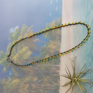 Bohemian Crochet Necklace, Valentine's Day, Handcrafted by Rust Belt Rai…